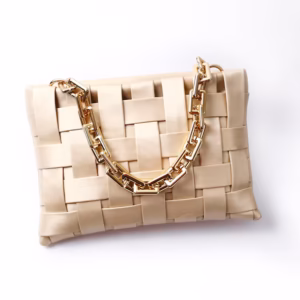 light brown purse
